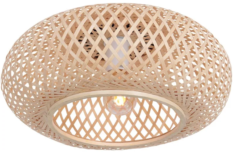 Steinhauer Bambutaklampa Maze, natur från Anne Light & Home i Beige – produktbild