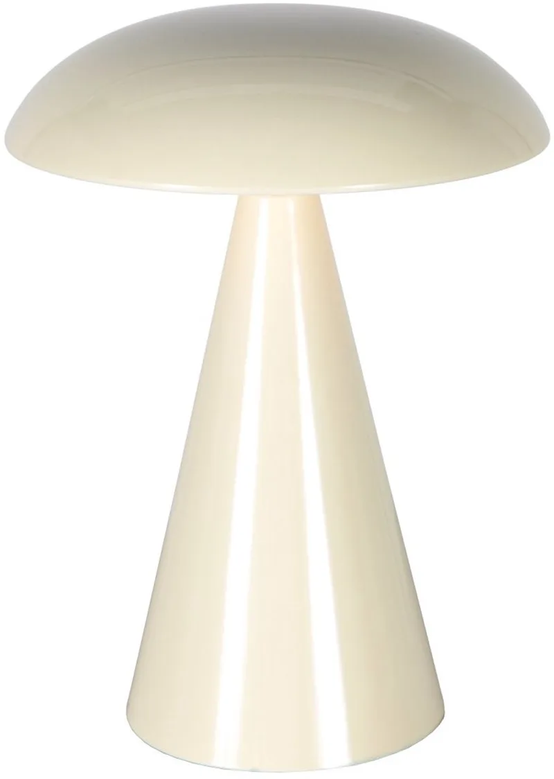 Tafellamp - Mush - elektronica kunststof metaal - Ø 16cm - LED - 4856CR - Anne Lighting de Anne Light & Home en Crème – photo produit