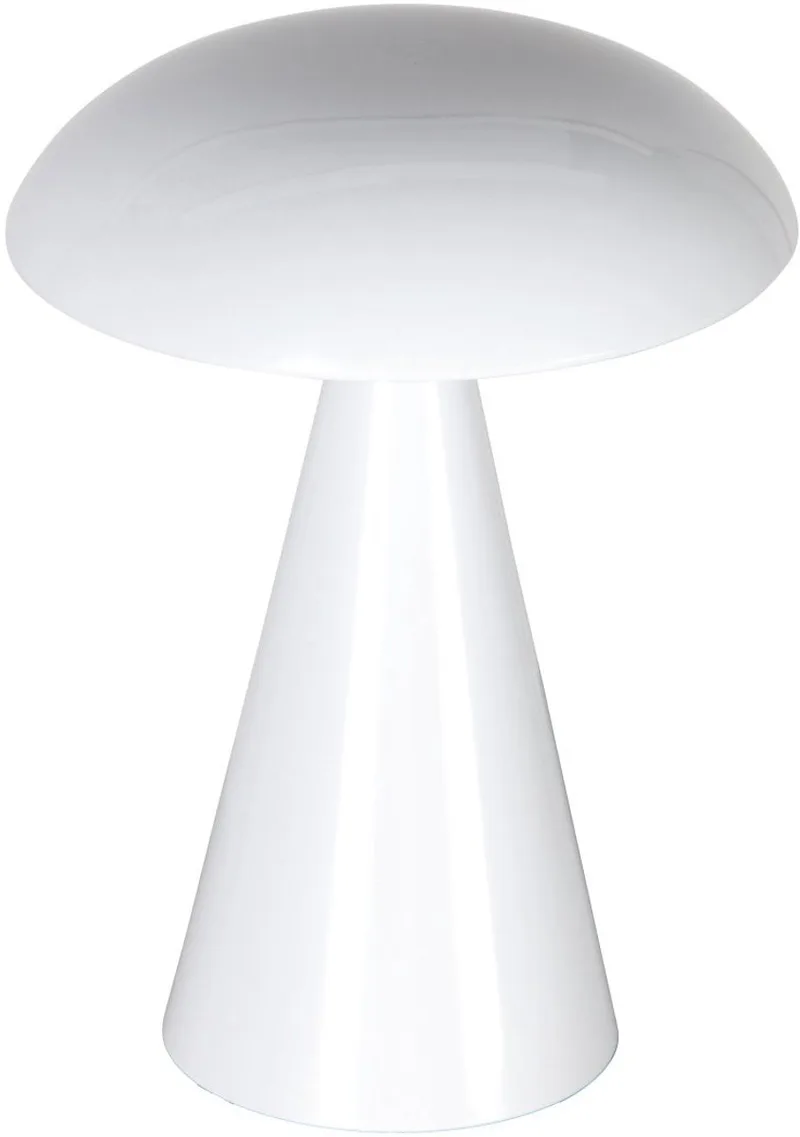 Tafellamp - Mush - elektronica kunststof metaal - Ø 16cm - LED - 4856W - Anne Lighting van Anne Light & Home in Wit – productfoto