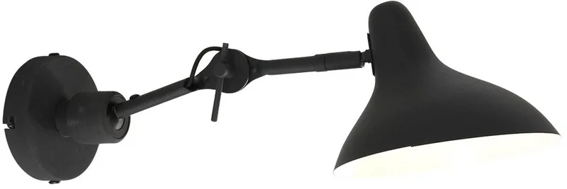 Wandlamp Anne Light & home Kasket fra Anne Light & Home i Sort – produktbillede