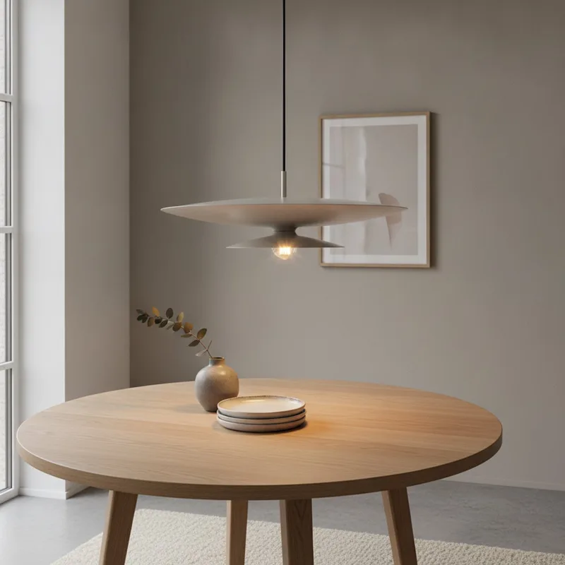 Hanglamp Linares 1 lichts Ø 50 cm fra Artdelight i Kaki – produktbillede
