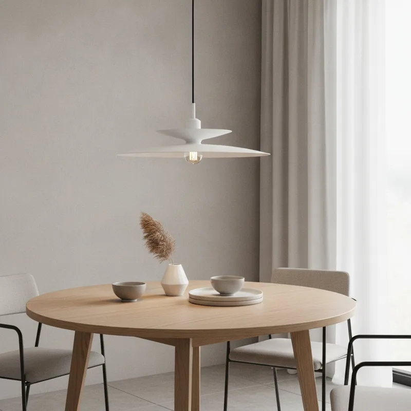 Hanglamp Linares 1 lichts Ø 50 cm van Artdelight in Wit – productfoto