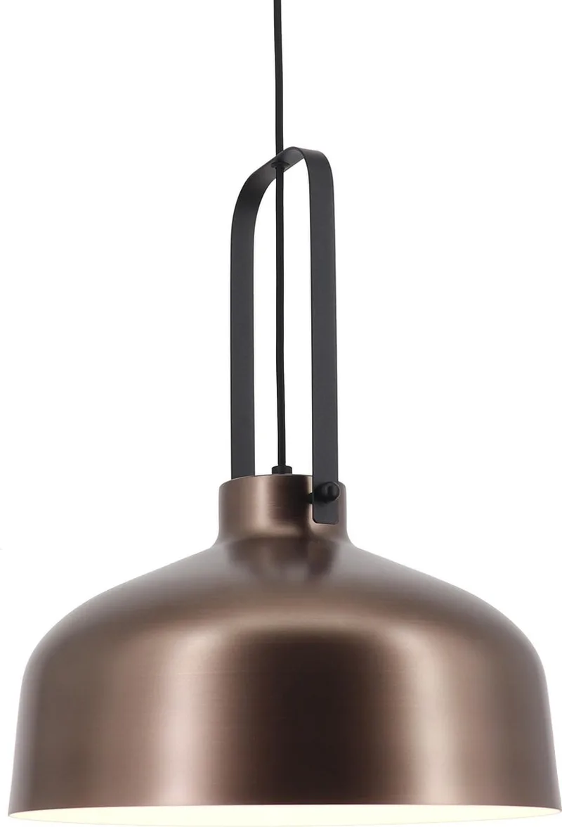 Hanglamp Mendoza - Bruin / Zwart - E27 - IP20 - Dimbaar by Artdelight in Brown, Black – product photo