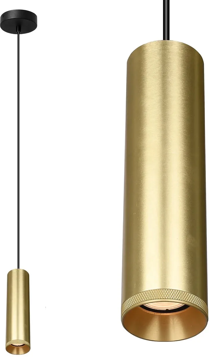 Hanglamp Milano 1 lichts 25 cm fra Artdelight i Mat goud – produktbillede