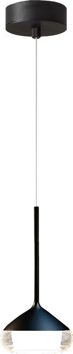 Hanglamp Phoenix 1 lichts Ø 12 cm by Artdelight in Black – product photo