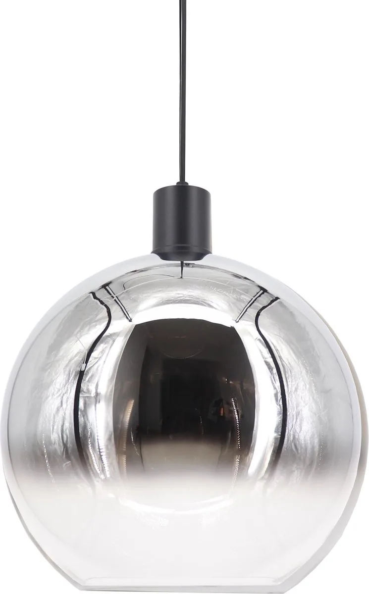 Hanglamp Rosario - Ø30cm - E27 de Artdelight en Chrome – photo produit