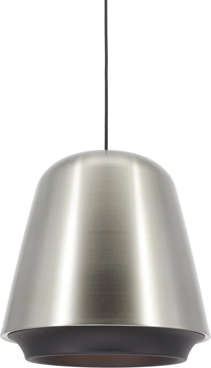 Hanglamp Santiago - Mat Staal / Zwart - E27 - IP20 - Dimbaar fra Artdelight i Mat Staal, Sort – produktbillede