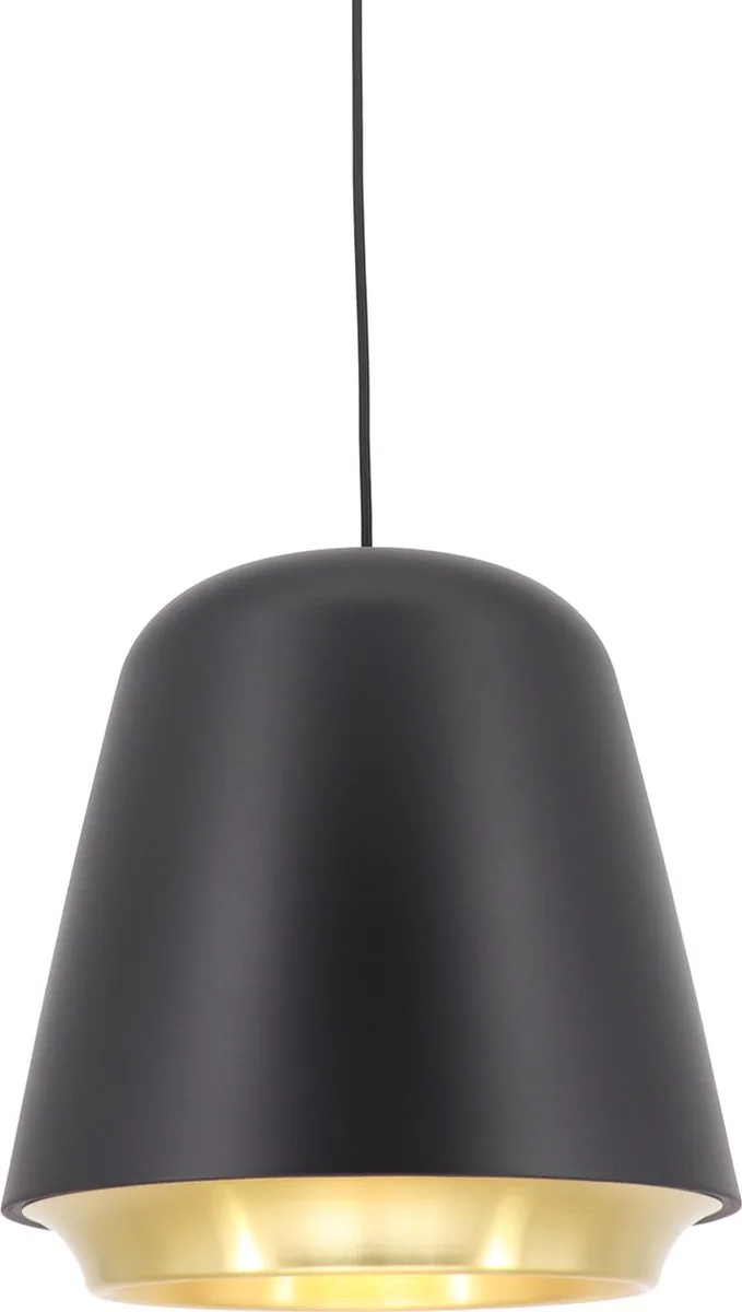 Hanglamp Santiago - Zwart / Goud - E27 - IP20 - Dimbaar by Artdelight in Black, Gold – product photo