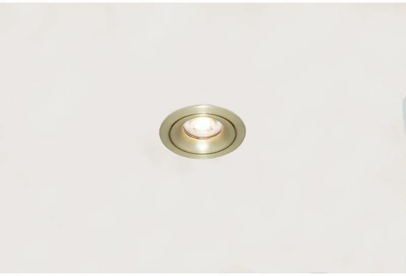 Inbouwspot Alice Ø 9 cm GU10 mat by Artdelight in Gold – product photo