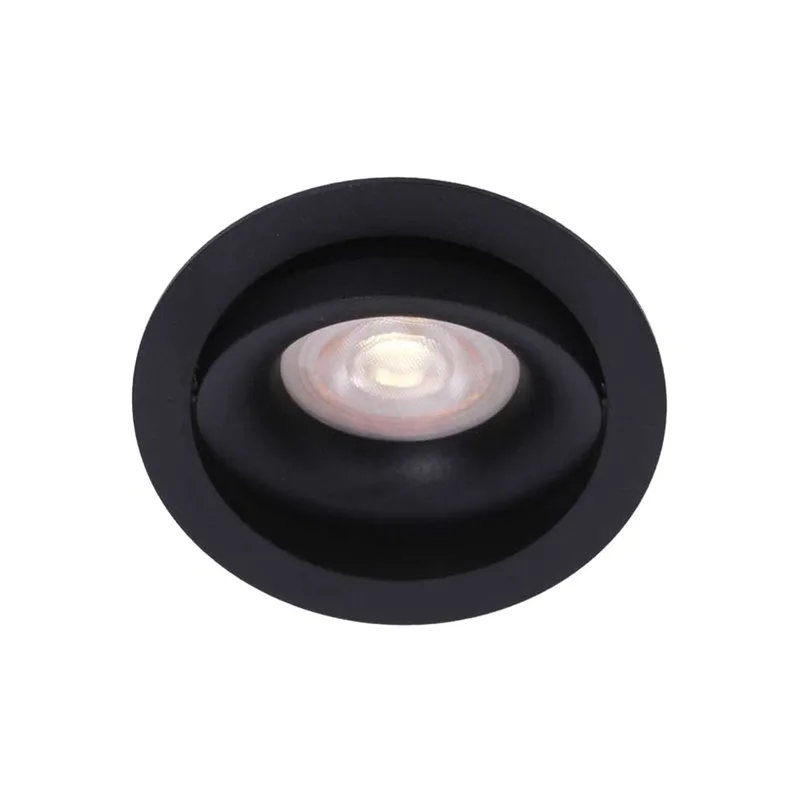 Inbouwspot Alice Ø 9 cm GU10 zwart von Artdelight – Produktfoto