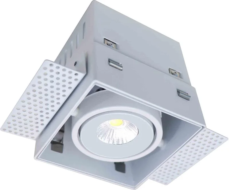 Inbouwspot Trimless GU10 Incl. Stucrand van Artdelight in Wit – productfoto