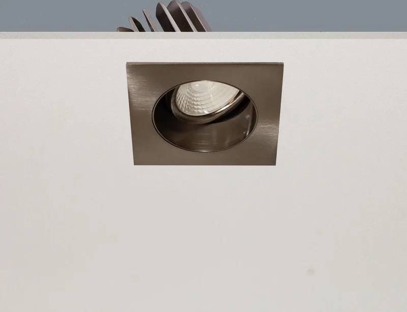 Inbouwspot Venice DL 2808 - LED 8W 2700K - IP44 - Dimbaar von Artdelight in Mat Staal – Produktfoto