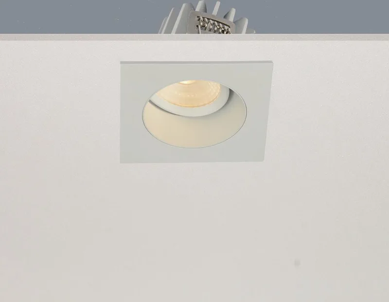 Inbouwspot Venice DL 2808 - LED 8W 2700K - IP44 - Dimbaar de Artdelight en Blanc – photo produit