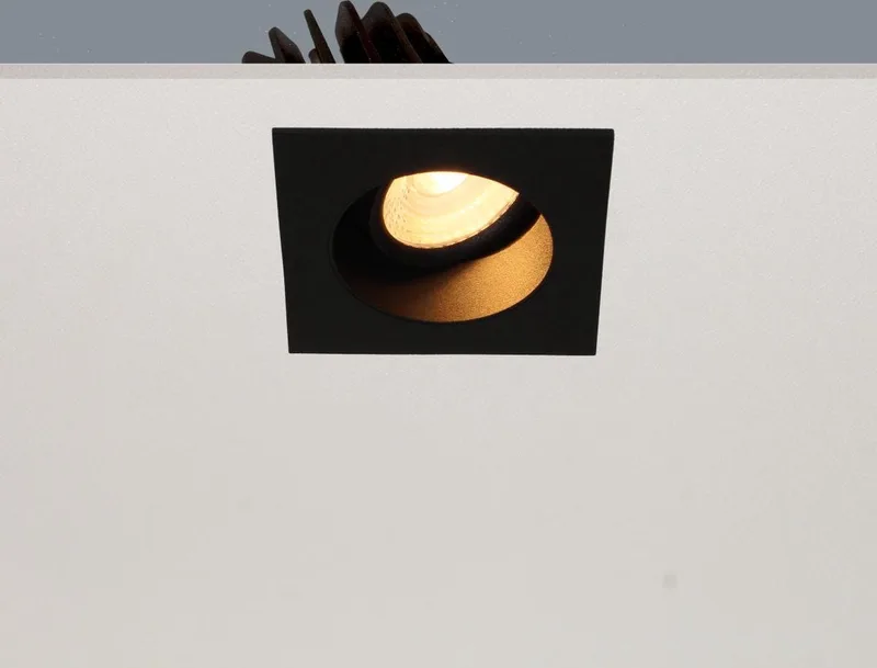 Inbouwspot Venice DL 2808 - LED 8W 2700K - IP44 - Dimbaar von Artdelight in Schwarz – Produktfoto
