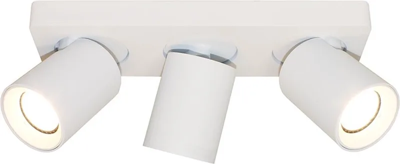 Megano Opbouwspot 3 lichts / zwart - Modern de Artdelight en Blanc – photo produit