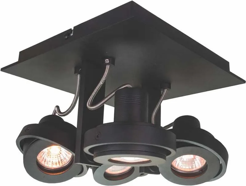 Meist Spot 3 lichts excl. GU10 lichtbron - Modern von Artdelight in Schwarz – Produktfoto