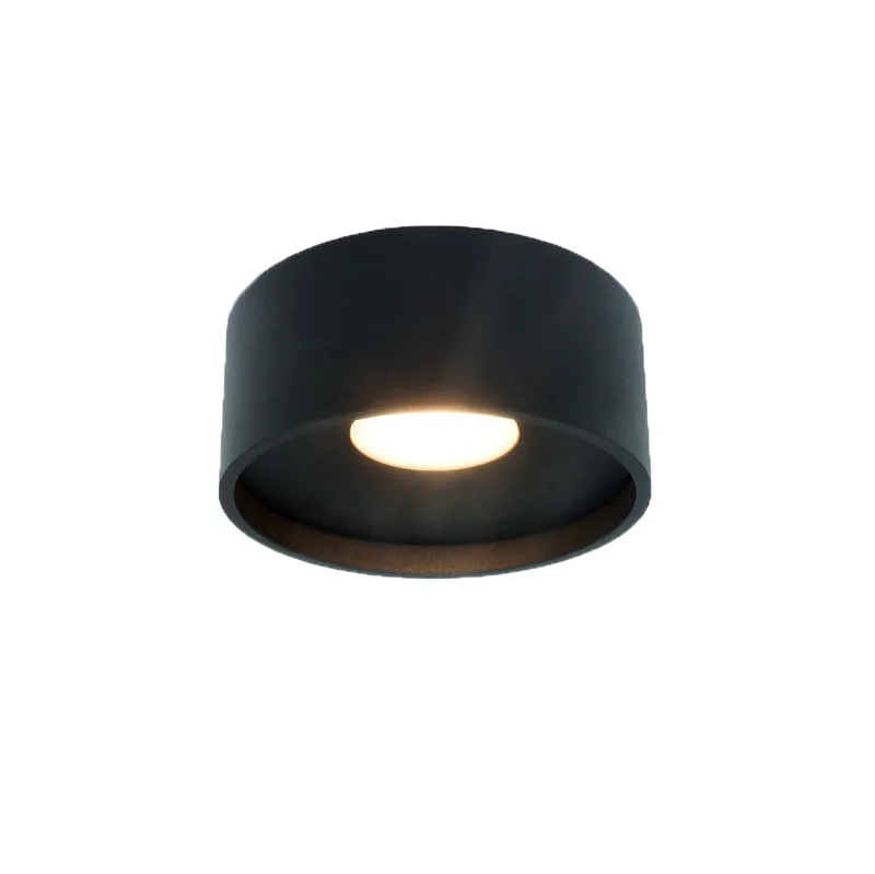 Plafondlamp Oran Ø 12 cm zwart de Artdelight – photo produit