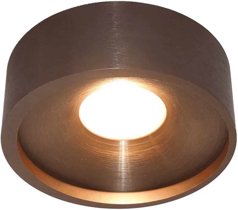 Plafondlamp Orlando Ø 14 cm koper brons by Artdelight in Mat brons – product photo