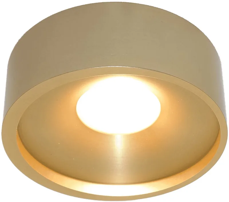 Plafondlamp Orlando Ø 14 cm mat fra Artdelight i Mat goud – produktbillede