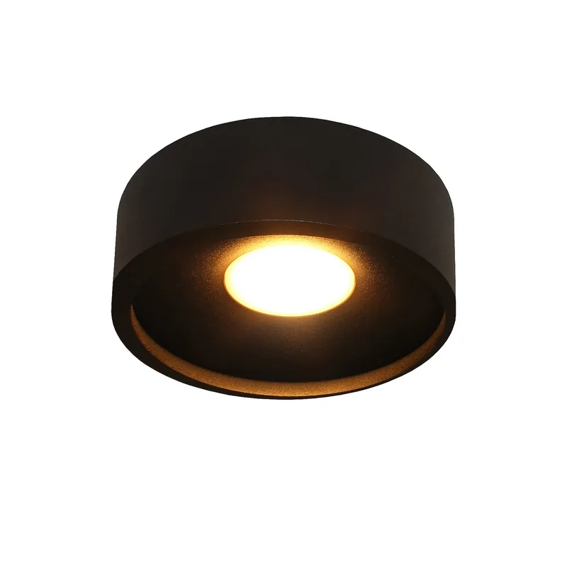 Plafondlamp Orlando Ø 14 cm zwart fra Artdelight – produktbillede