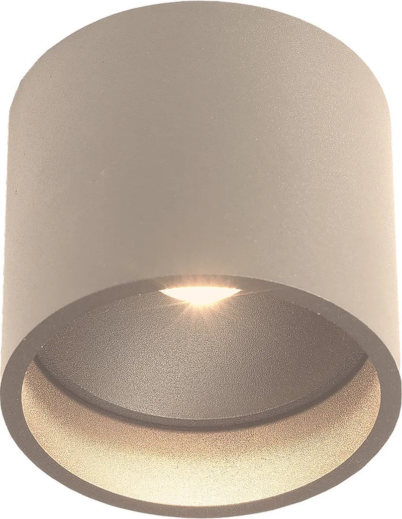 Plafondlamp Orleans Ø 11 cm H 10 cm de Artdelight en Champagne – photo produit