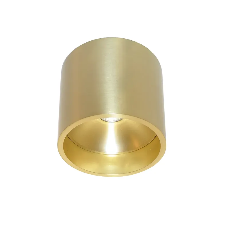 Plafondlamp Orleans Ø 11 cm H 10 cm mat goud de Artdelight – photo produit
