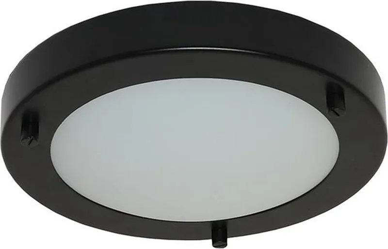 Plafondlamp Yuca Ø 18 cm 10 Watt fra Artdelight i Sort – produktbillede