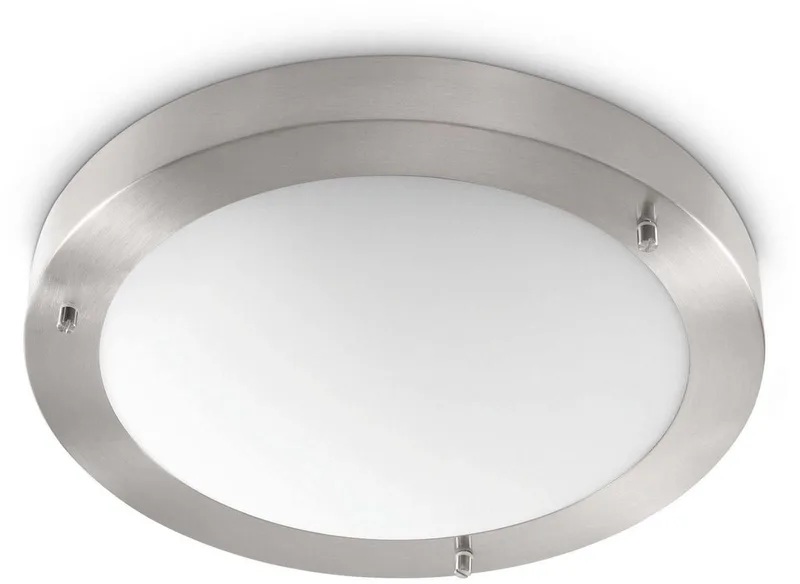 Plafondlamp Yuca Ø 30 cm 12 Watt mat chroom fra Artdelight i Mat-chroom – produktbillede