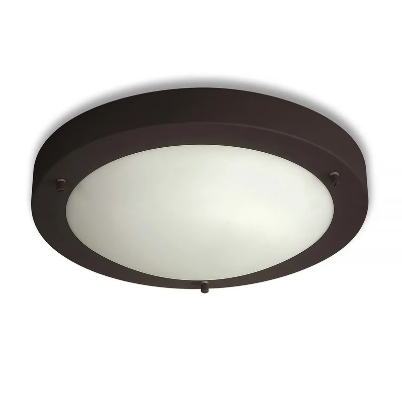 Plafondlamp Yuca Ø 30 cm 12 Watt zwart von Artdelight – Produktfoto