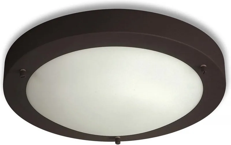 Plafonniere Rondo - Ø30 cm - excl. E27 fra Artdelight i Sort – produktbillede