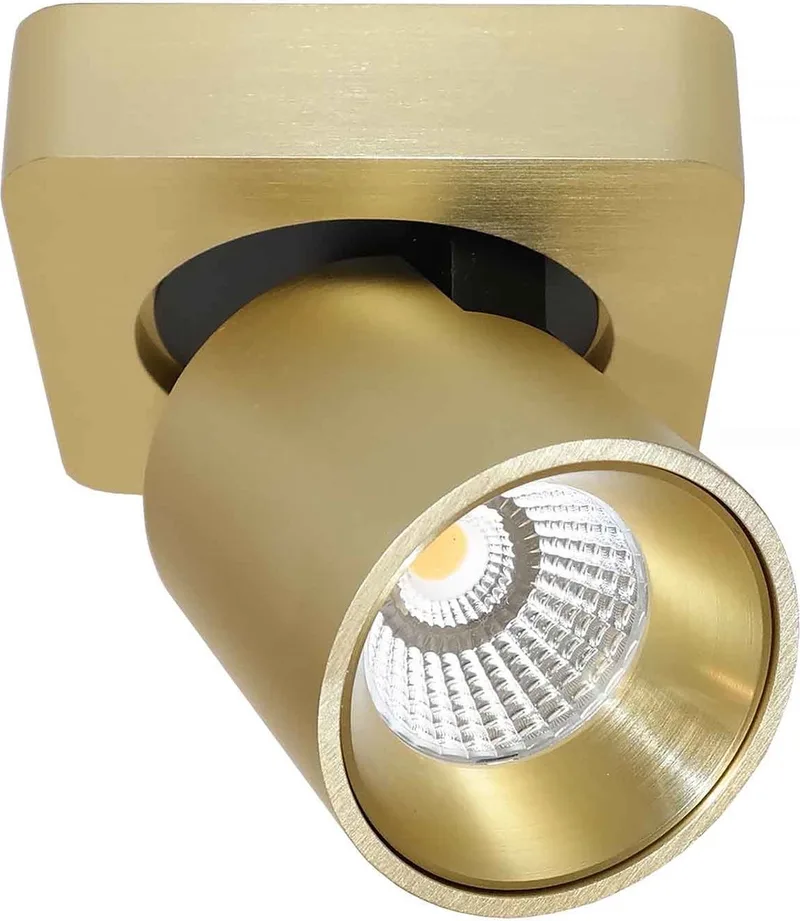 Spot Laguna 1 lichts 10 x 10 cm fra Artdelight i Mat goud – produktbillede