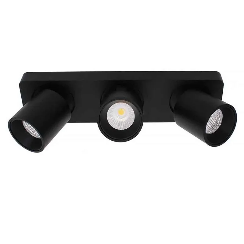 Spot Laguna 3 lichts L 32 cm B 8,5 cm zwart by Artdelight – product photo