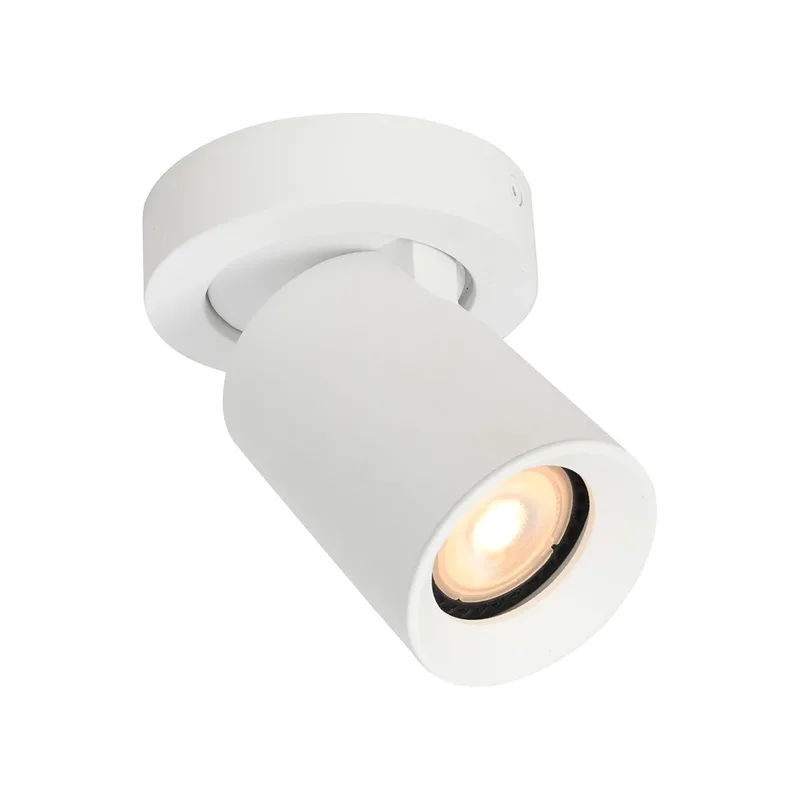 Spot Megano 1 lichts rond wit de Artdelight – photo produit