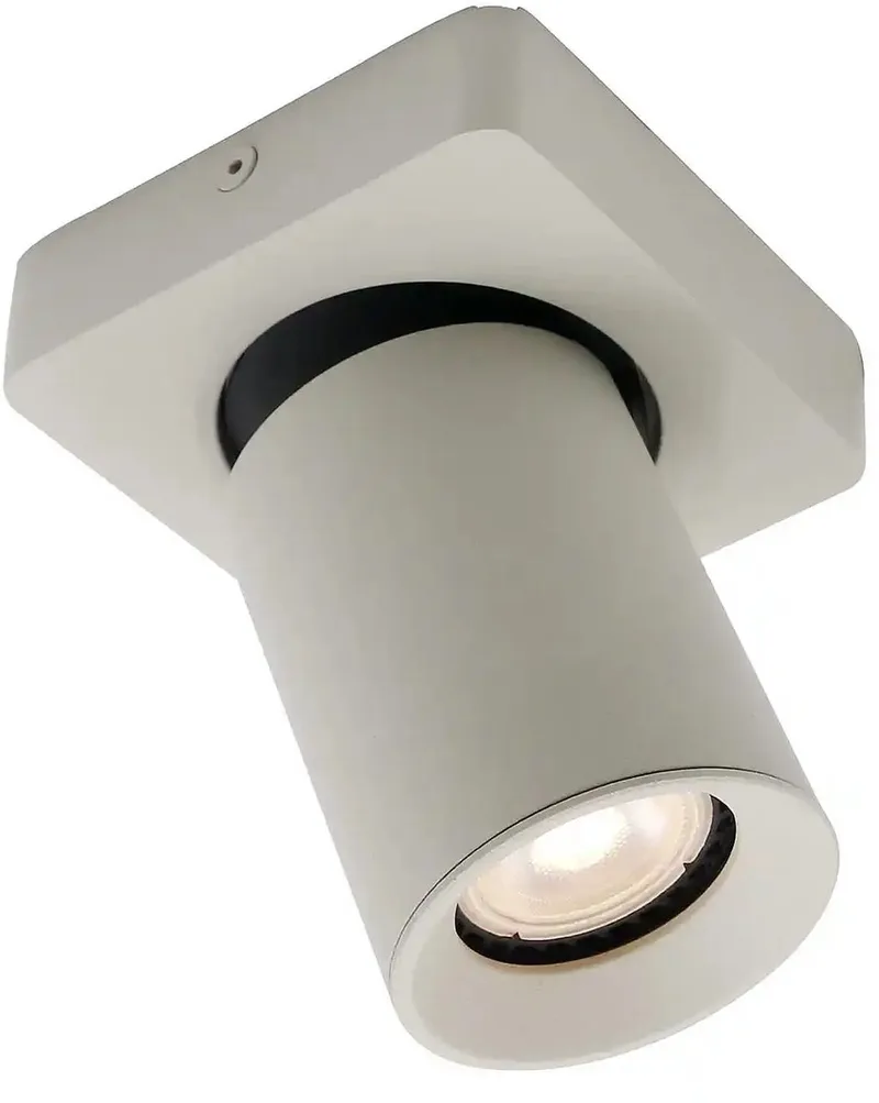 Spot Megano 1 lichts zijdegrijs de Artdelight en Gris – photo produit