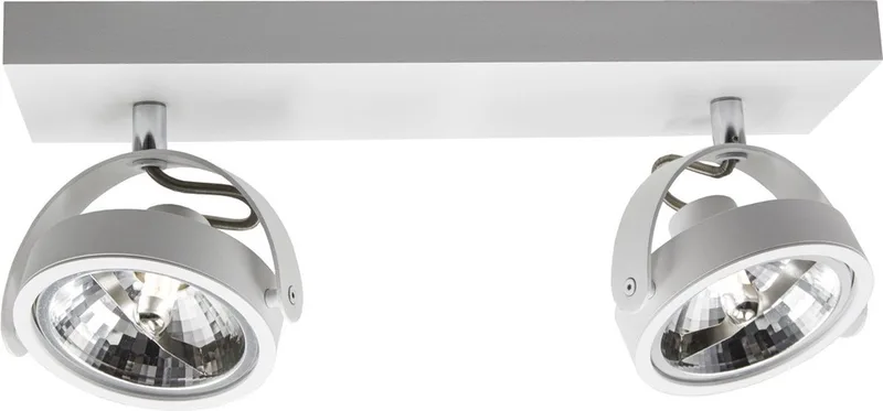 Spot Wajer 2 lichts L 40 cm de Artdelight en Blanc – photo produit