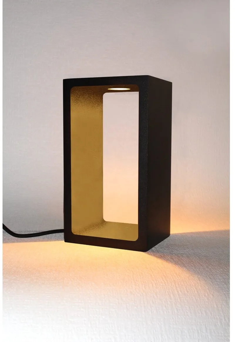 Tafellamp Corridor H 18 cm B 10 cm by Artdelight in Black – product photo