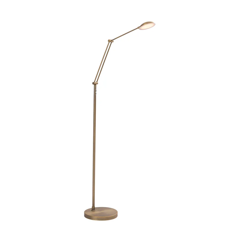 Vloerlamp Palermo H 135 cm antiek brons by Artdelight – product photo