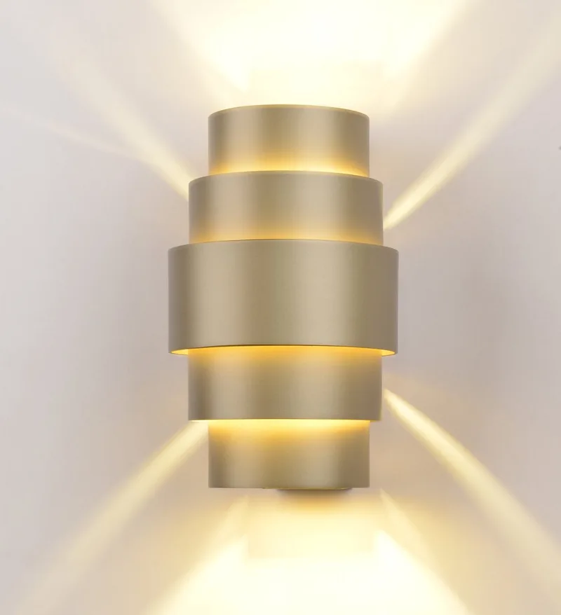 Wandlamp 22 cm hoog - 2 x G9 LED fra Artdelight i Champagne – produktbillede