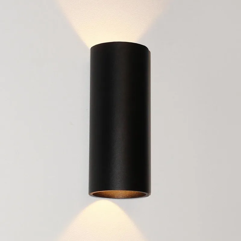 Wandlamp Brody Led IP54 de Artdelight en Noir – photo produit