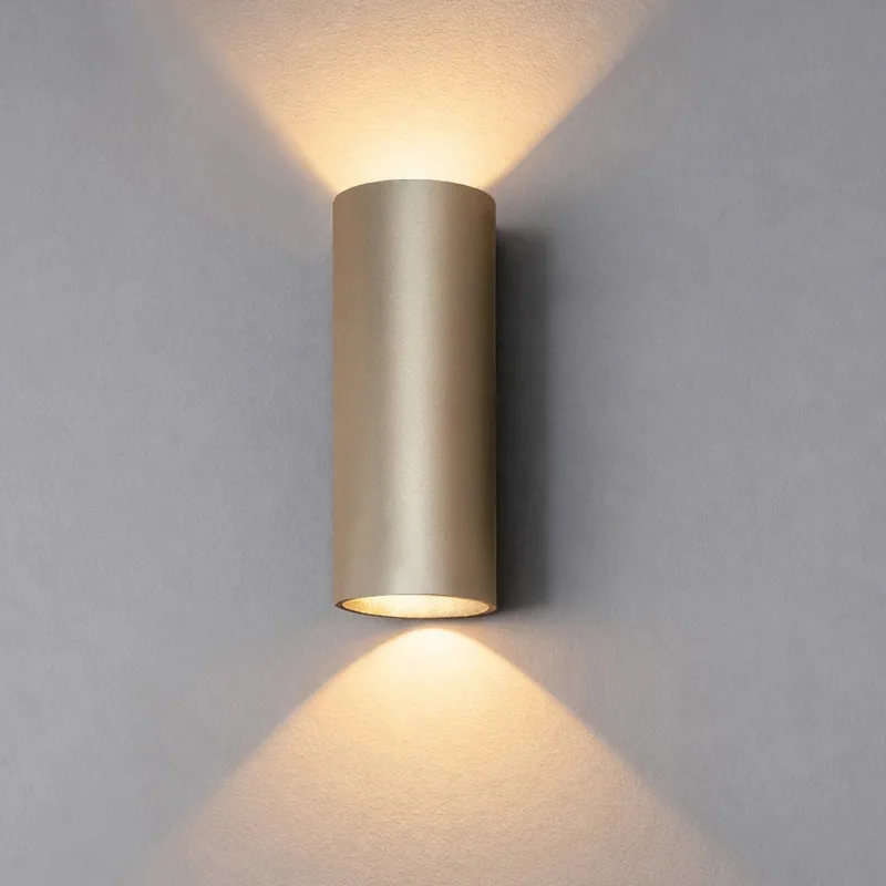 Wandlamp Brody2 Led IP65 Dim To Warm by Artdelight in Champagne – product photo