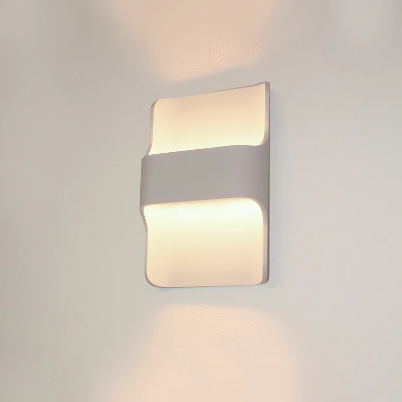 Wandlamp Dallas - 2x LED 8W 2700K - IP54 - Dimbaar fra Artdelight i Hvid – produktbillede