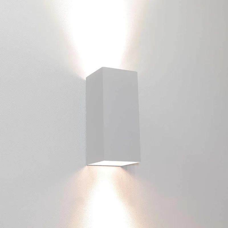 Wandlamp Dante 2 lichts 15,5 x 6,5 cm wit fra Artdelight – produktbillede