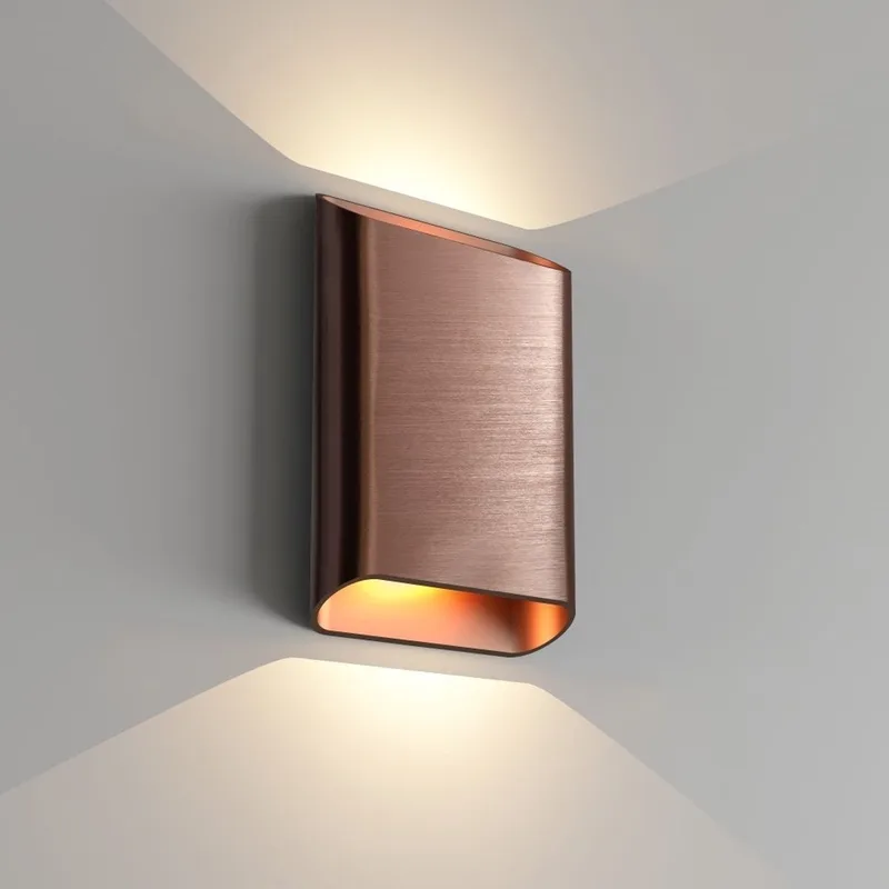 Wandlamp Diaz-L Dim To Warm Led 2 x 6Watt von Artdelight in Brons Koper – Produktfoto