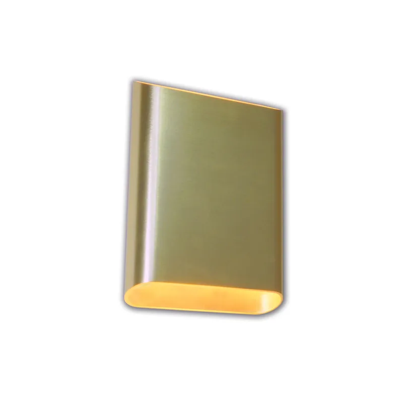 Wandlamp Diaz Large H 20 cm goud von Artdelight – Produktfoto