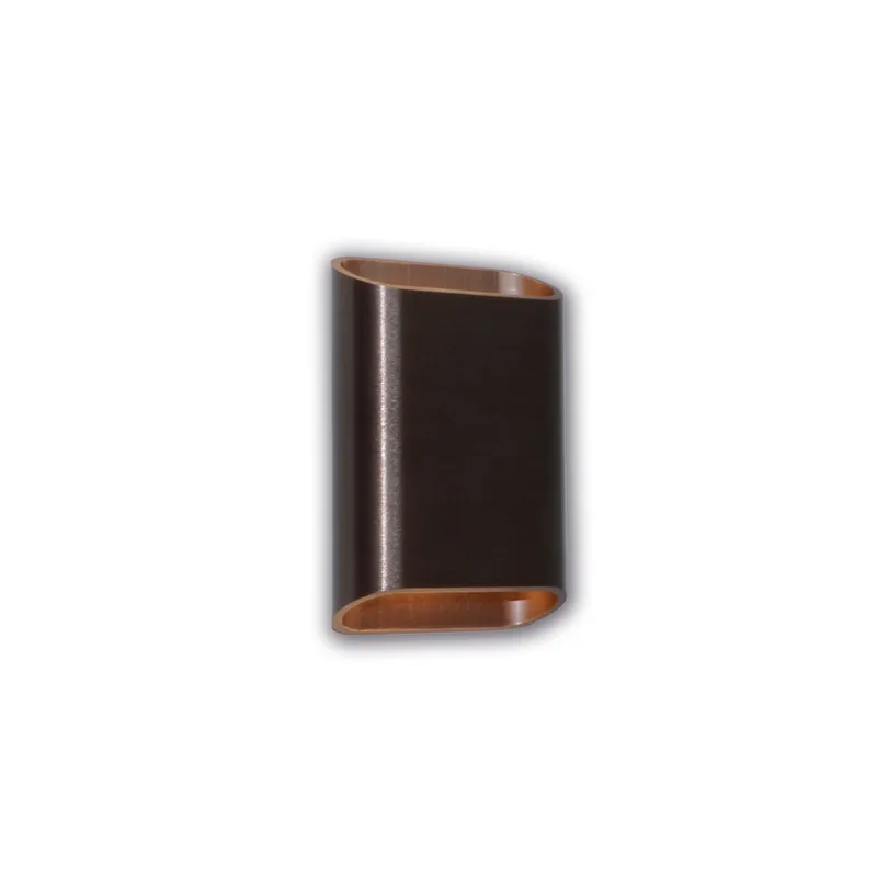 Wandlamp Diaz Small H 15 cm koper brons van Artdelight – productfoto