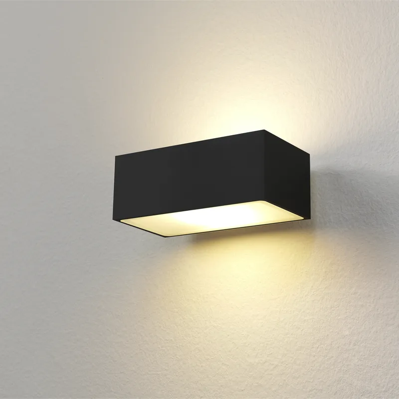 Wandlamp Eindhoven L 13 cm zwart de Artdelight – photo produit
