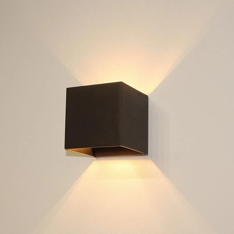 Wandlamp Gymm 10x10 cm excl. G9 zwart von Artdelight – Produktfoto