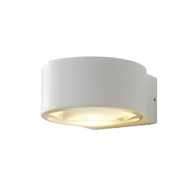 Wandlamp Hudson Ø 11 cm wit van Artdelight – productfoto