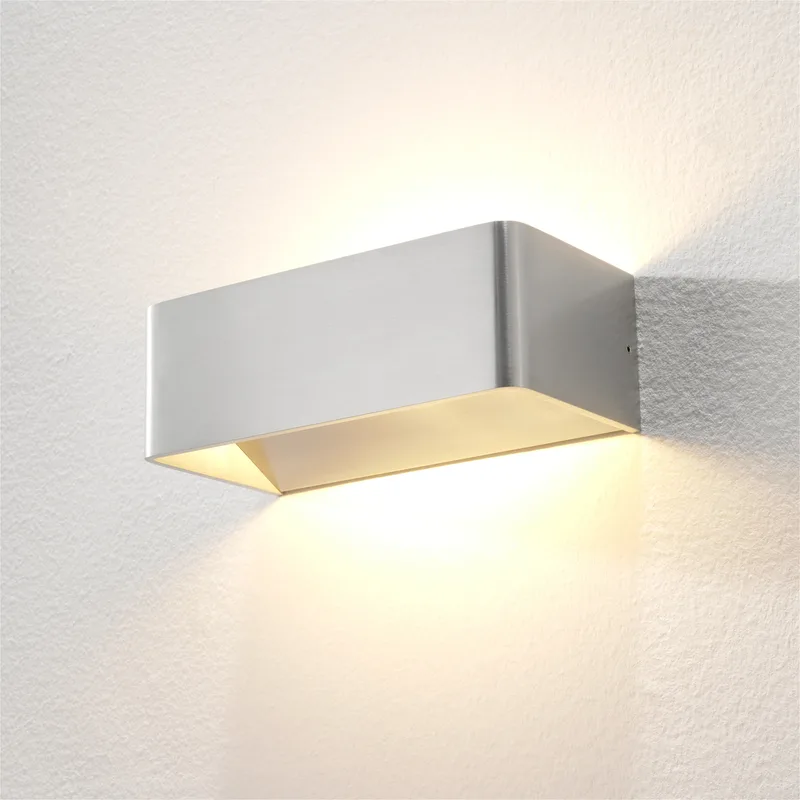 Wandlamp Mainz 20 x 7 cm aluminium de Artdelight – photo produit