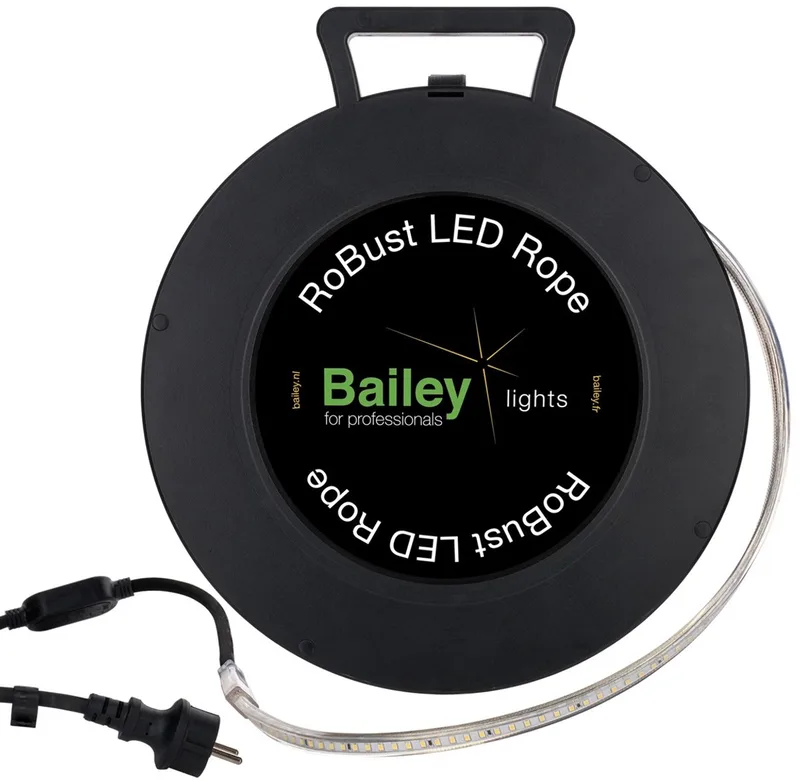 LED Bouwverlichting Haspel | 10m IP65 | 6500K 90W | Incl. Stekker & Oprolbare Kabel | Geen fitting | Dag Licht | 90 watt | 25.000 Branduren by Bailey – product photo